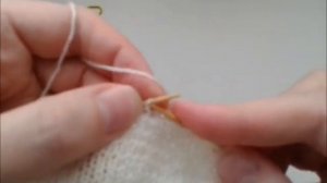 Шарф спицами двусторонний и двухцветный