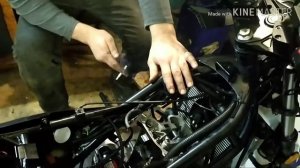 мотоцикл racer storm rc250xzr-a Регулировка клапанов