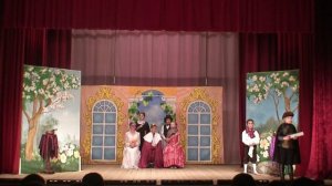 Рождественский спектакль "Уродливая принцесса"