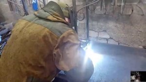 Мангал из профильной трубы, своими руками