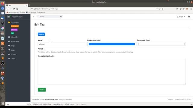 Efficient Document Management with Tags (DMS with tags and folders) смотреть онлайн