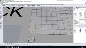 Команда FlowAlongSurface и работа с блоками в Rhinoceros 3D