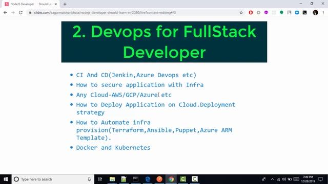 Full Stack Developer Should Learn in 2020 | RoadMap For Web Developer | 2020 | Product Engineer
