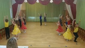 Танец Горошинки цветные ГБОУ Школа 1279 Эврика