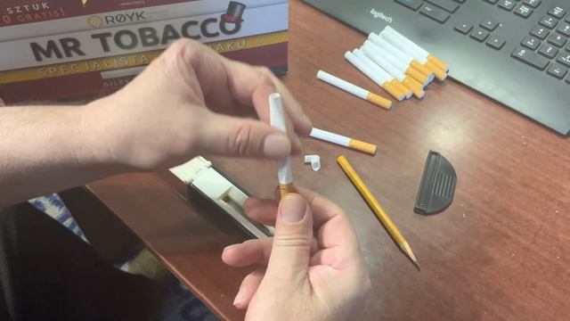 Как проще набивать табаком помятые гильзы смотреть онлайн