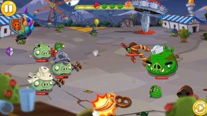 Angry birds Epic: I MADE THE FUNFAIR EVENT🌟playing as 3 Zombies