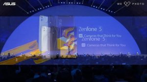 Презентация смартфонов серии ASUS ZenFone 5 на MWC-2018