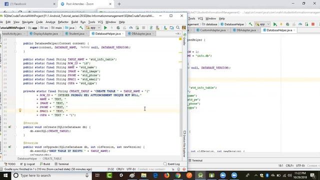 [New Video] SQLite Database Class | SQLite Query | Part-02