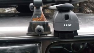 Установка багажника LuX на длинную ниву.