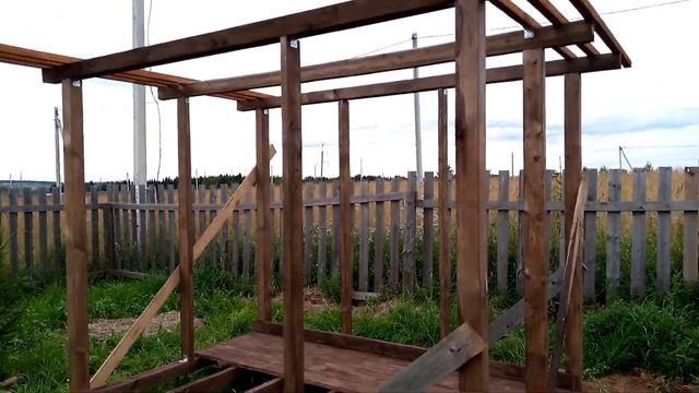 Современная беседка своими руками смотреть онлайн