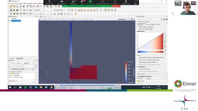 Elmer FEM Webinar - pyelmer: Python interface for Elmer workflow смотреть онлайн