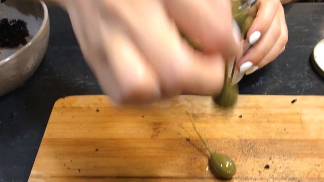 Брускетта с маслинами рецепт