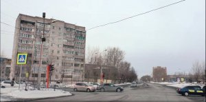 г.Ачинск. ЮВР, ул.Л,Толстого, ул.Кирова. 27.02.22г. Автор видео Елена Цыганова.