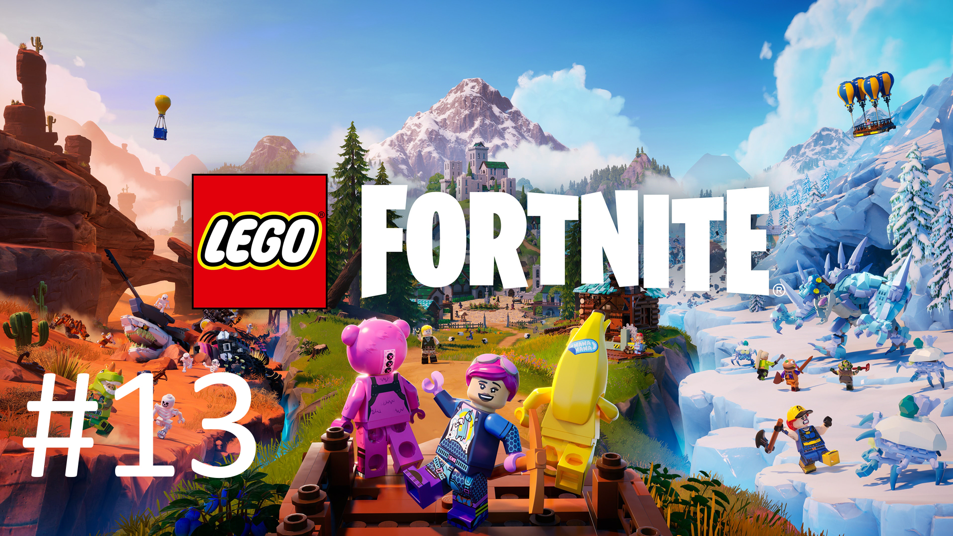 Играем в LEGO Fortnite - Часть 13 (кооператив)