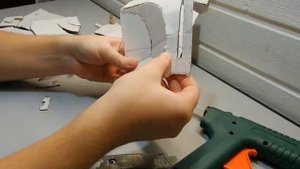 Шлем мандалорца из картона | своими руками | часть 1