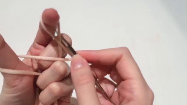 Вязание спицами: Скрестный изнаночный набор смотреть онлайн