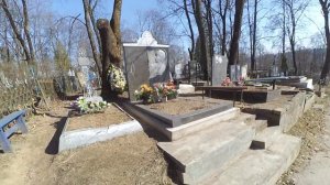 Могила Ольги Воронец 26 марта 2020