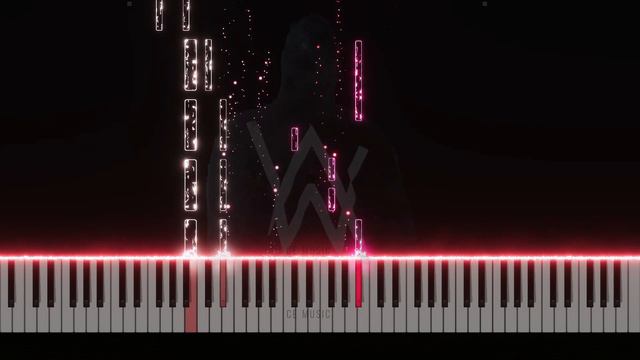 Faded - Alan Walker | EASY Piano Tutorial (with music sheet) смотреть онлайн