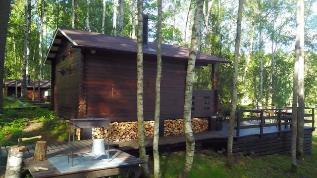 Семейная база отдыха в Карелии - "Хутор Салокюля" смотреть онлайн