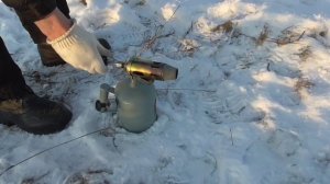 Испытание паяльной лампы Аи-92