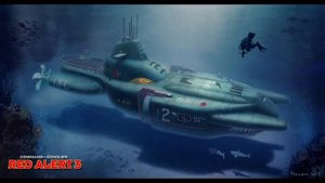 Red Alert 3. Подводная лодка "Акула". Реплики