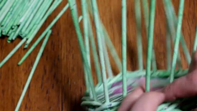Коробочка Для Мелочей Из Бумажной Лозы