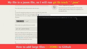 How to add large  (Greater than 25 MB) files to Github