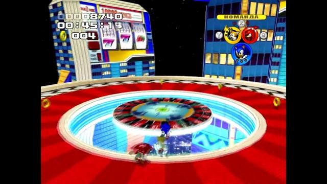 Sonic Heroes - Прохождение #02 (Команда Соника) (PC)
