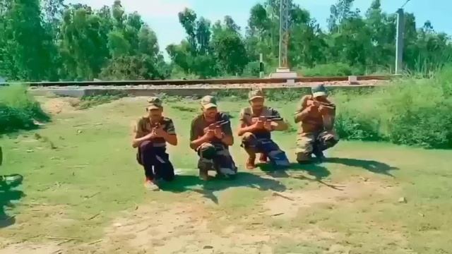 Akkad Ke Bakkad ke Bammbe Bo ?Tango Charli ???♂Army?? Song By Nandu Singh смотреть онлайн