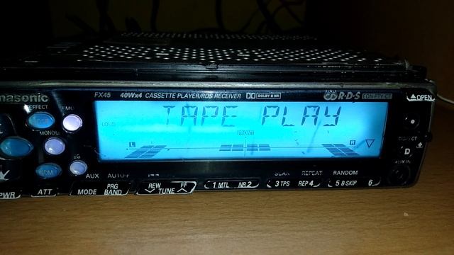 Panasonic FX-45 AUX 4x40W Radio samochodowe / Car radio cassette player смотреть онлайн