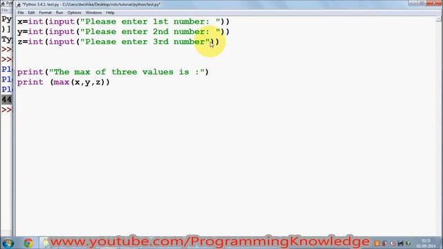 Python Tutorial for Beginners 5 - Save and Run Python files .py смотреть онлайн