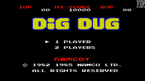 Dig Dug - Землекоп / Денди / Dendy / NES / Famicom / Nintendo