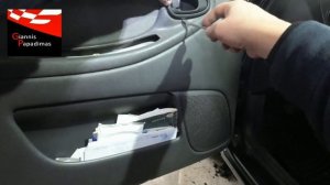 Daewoo Lanos  door panel removal