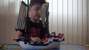 Обзор-лего корабля