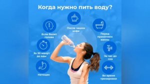 Когда нужно пить воду? Пить воду. #питьводу#водадлячеловека#здоровье