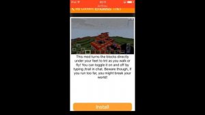 МОДЫ ДЛЯ MINECRAFT PE iOS БЕЗ ДЖЕЙЛБРЕЙКА - MODS FOR MINECRAFT PE iOS NO JAILBREAK