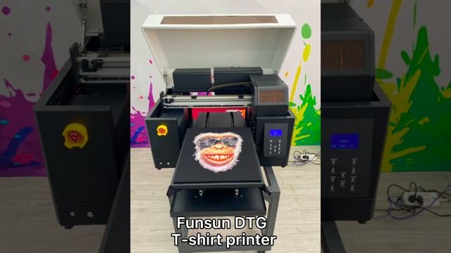 FUNSUN 2021 DTG Printer -- 2021 new Digital Textile printing , revolutionary new technology