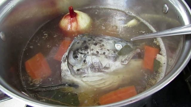 Уха из головы лосося смотреть онлайн