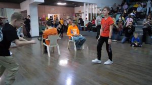 до 13 лет bboy Flexible vs tw1s - "ALL OPTION" break dance battle