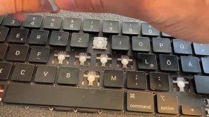 How to attach a Regular key / keycap on Apple MacBook Pro / Air 2019-2022 with M1 Chip