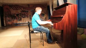 Фортепиано. Коровицын. Два клоуна (рыжий и блондин)