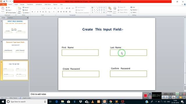 Create An Input Box  on Our  web  Page Lec 27 First  Dynamic  WebPage