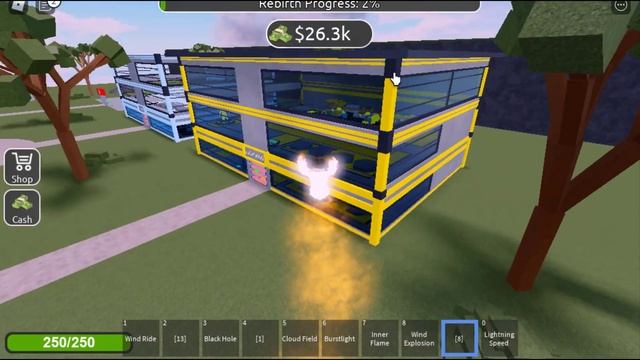 I stole skills and Destroyed the server - Elemental Battle Tycoon [Roblox] смотреть онлайн