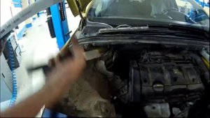 Замена салонного фильтра на пежо 307, 308