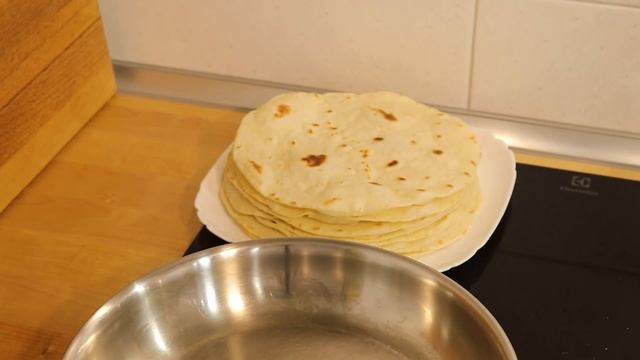 Рецепт лепёшек на сковороде, вкуснее лаваша! English subtitles