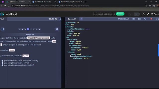 CKA Mock Exam 2 - KodeKloud Udemy 100% Solution