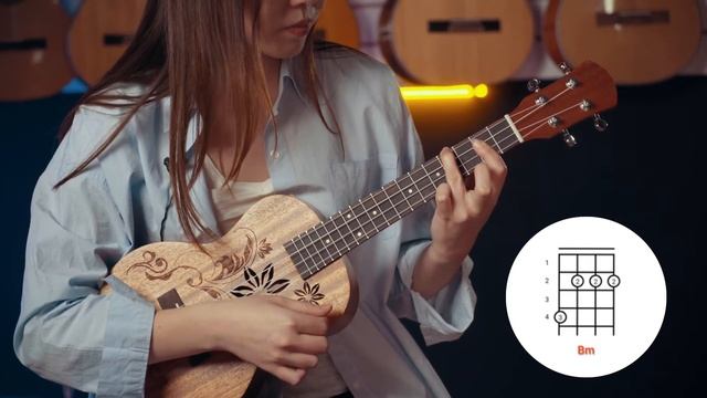Топ аккорды на УКУЛЕЛЕ - все аккорды укулеле / PART 2