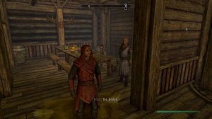 Lucien Flavius helps kids in Riften. Skyrim Special Edition