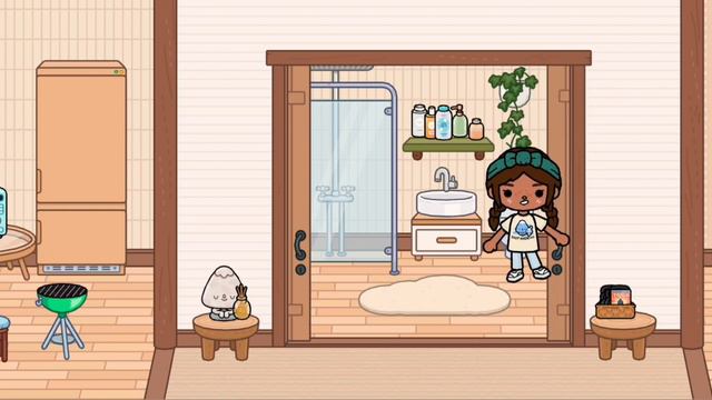 //Моя дача//Переделала дачу?//Toca life world//Toca Olya//🤙💖 смотреть онлайн