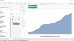 How to create a Pareto chart in Tableau - Step By Step